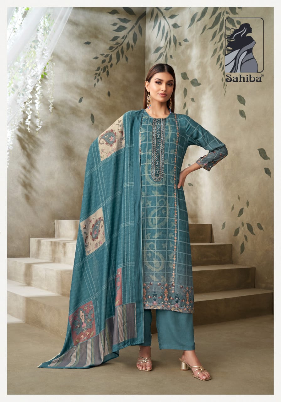 Dhiti By Sahiba Staple Digital Printed Dress Material Wholesale Shop In Surat